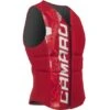 Camaro Impact Vest Pro Herren Prallschutzweste Wendeweste Schwarz-rot