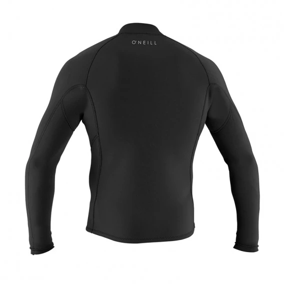 ONeill Reactor II 1.5 Mm Front Zip Jacket Herren Neopren Oberteil Schwarz 4 ONeill Reactor II 1.5 Mm Front Zip Jacket Herren Neopren Oberteil Schwarz – Bild 2