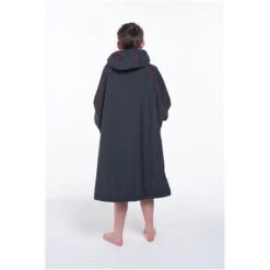 Red Paddle Original Pro Change Jacket Kinder Umkleide-Mantel Warm & Wasserdicht Kurzarm Grey -Wassersportbekleidung Geschäft red paddle original pro change jacket kinder umkleide mantel warm wasserdicht kurzarm grey 2