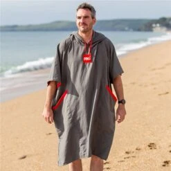 Red Paddle Original Quick Dry Change Robe Handtuchponcho Umziehponcho Grey -Wassersportbekleidung Geschäft red paddle original quick dry change robe handtuchponcho umziehponcho grey 3