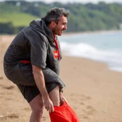 Red Paddle Original Quick Dry Change Robe Handtuchponcho Umziehponcho Grey -Wassersportbekleidung Geschäft red paddle original quick dry change robe handtuchponcho umziehponcho grey 4